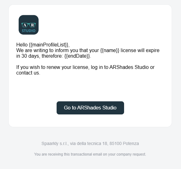 30 Days Warning Template
