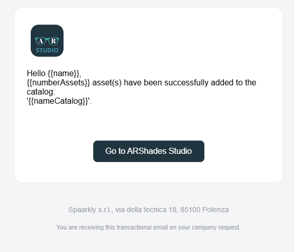 Process Catalog Order Template