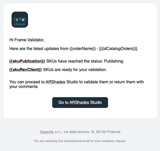 Weekly Published Variants Report Template